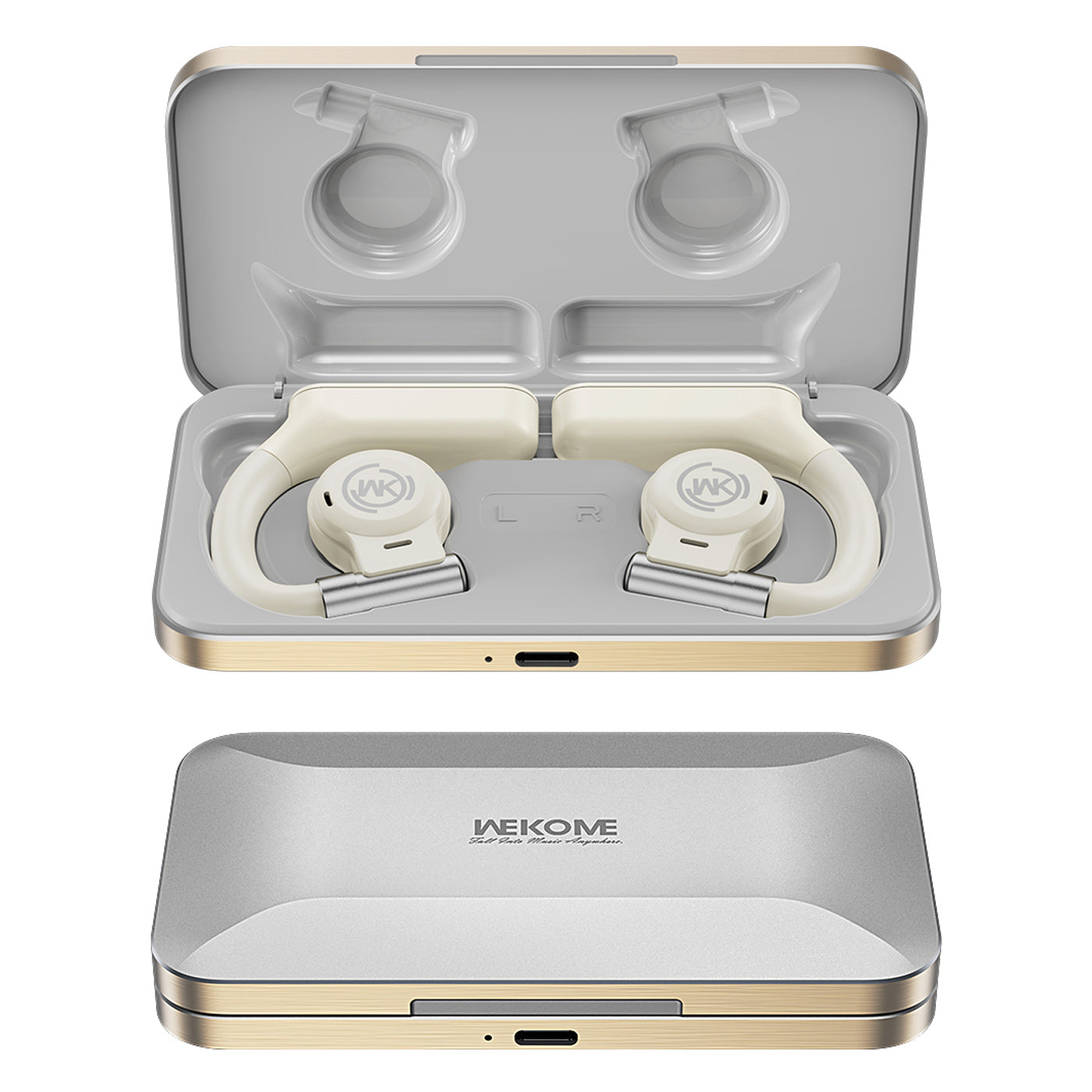 WEKOME VA08 Wireless Bluetooth Headset TWS Noise Reduction Jazz Earbuds Bone Connection Headphones WEKOME VA08 Wireless Bluetooth Headset TWS Noise Reduction Jazz Earbuds Bone Connection Headphones